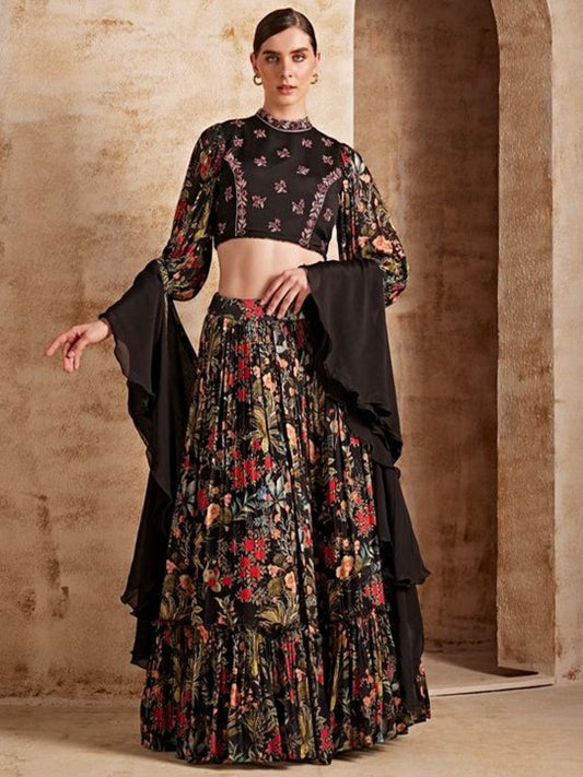 Embroidered Ready to Wear Lehenga Choli